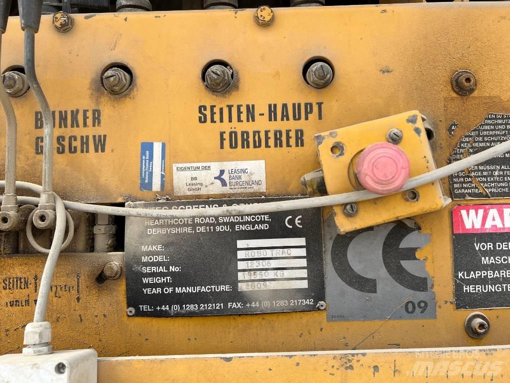 Extec RoboTrac Μηχανές κοσκινίσματος