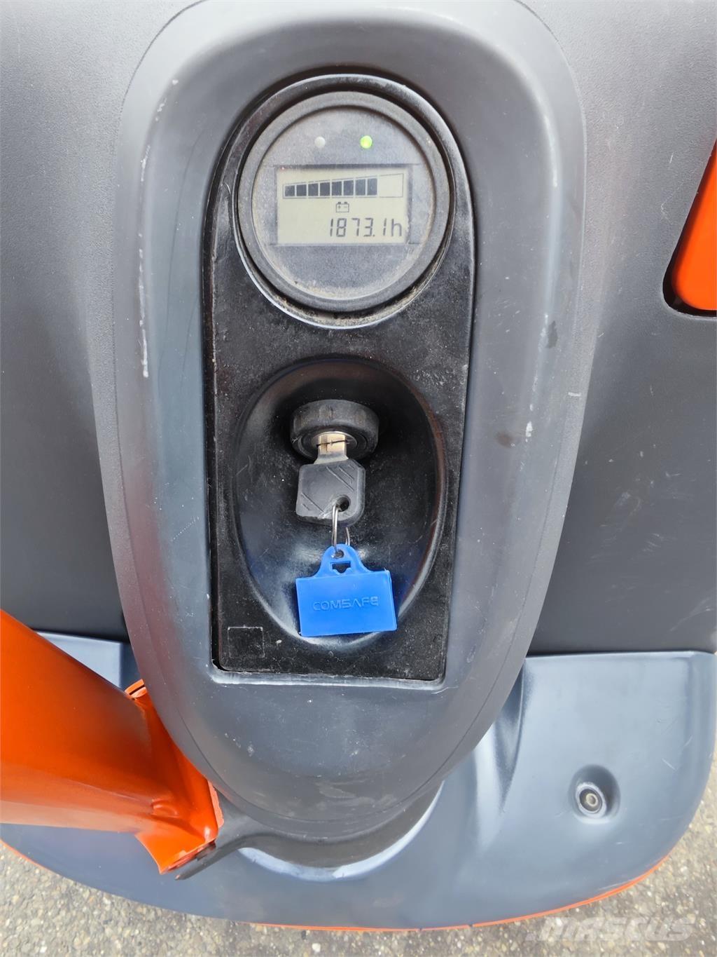 Linde T 16 Παλετοφόρα πεζού χειριστή με ιστό