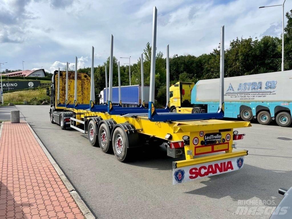 Lecitrailer 3E 20 Ημιρυμούλκες ξυλείας