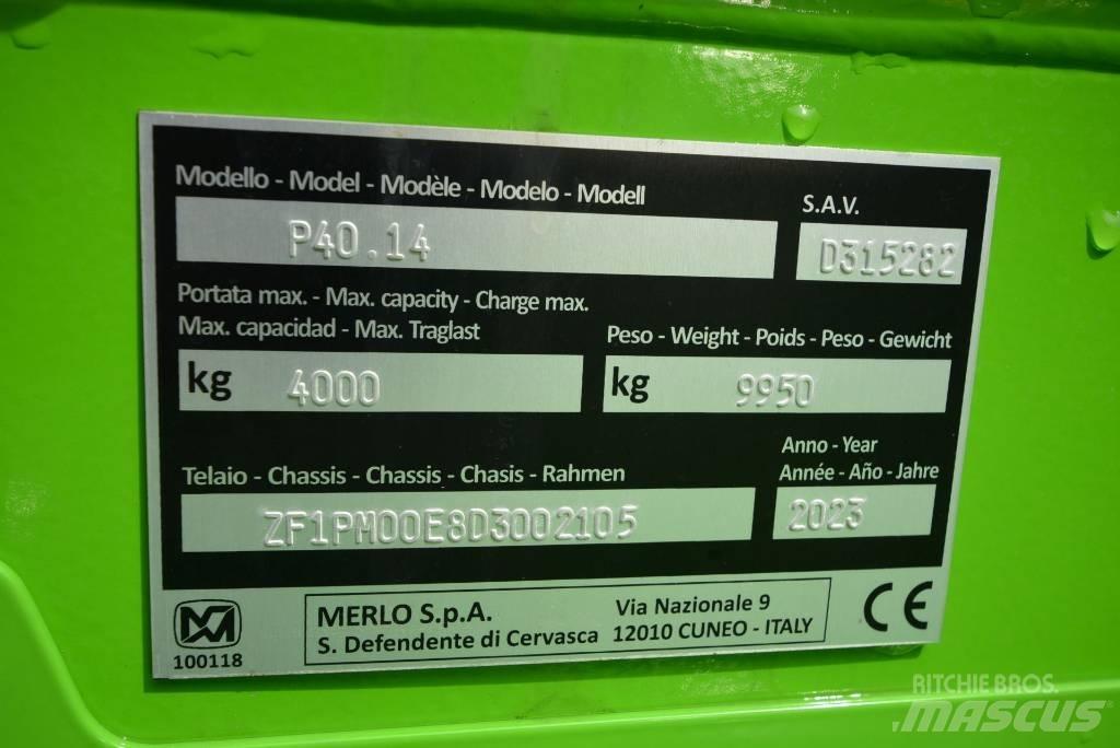 Merlo 40.14 Τηλεσκοπικοί ανυψωτές