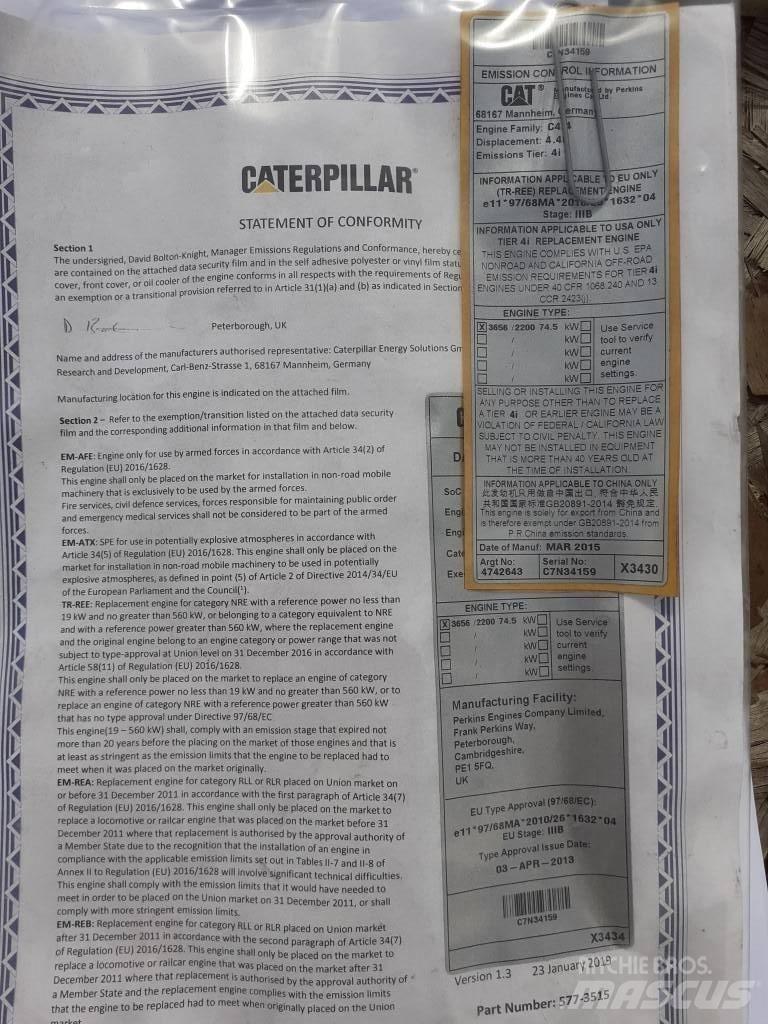 CAT Motor 3056 Κινητήρες