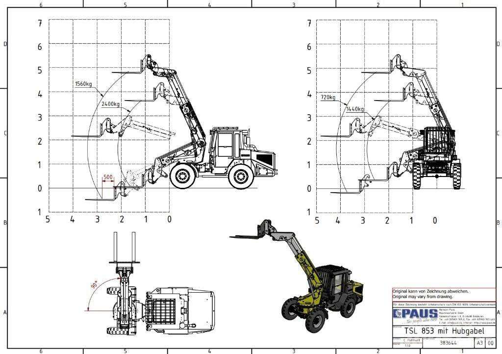 Paus TSL 853 / Mining Άλλος υπόγειος εξοπλισμός