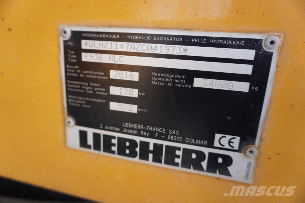 Liebherr R 936 N LC Εκσκαφείς με ερπύστριες