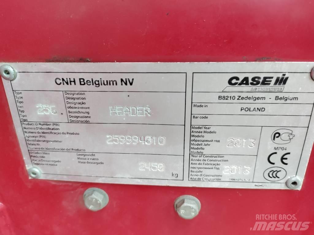 Case IH 25G Κεφαλές θεριζοαλωνιστικών μηχανών