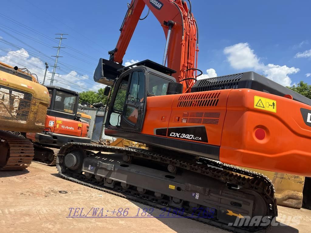 Doosan DX340 Εκσκαφείς με ερπύστριες