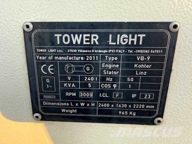 Tower Light VB-9 Πύργοι προβολέων