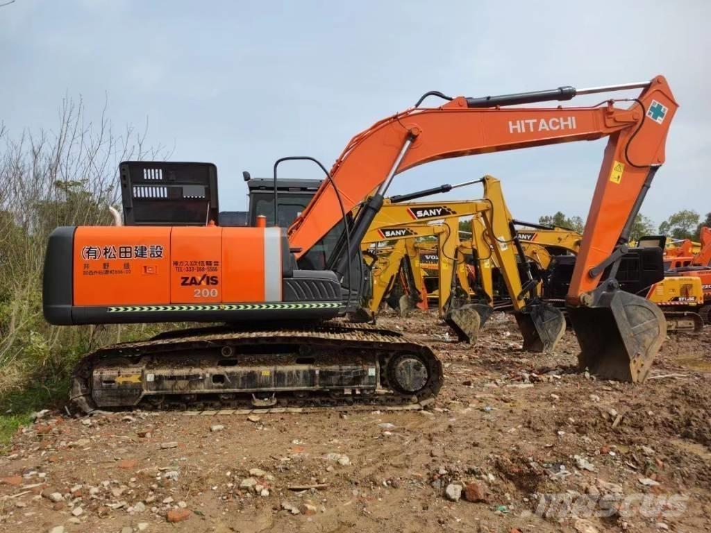 Hitachi ZX200 Εκσκαφείς με ερπύστριες