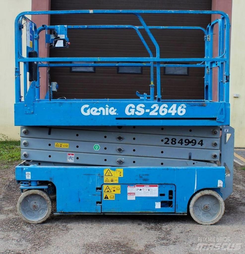 Genie GS 2646 Ανυψωτήρες ψαλιδωτής άρθρωσης