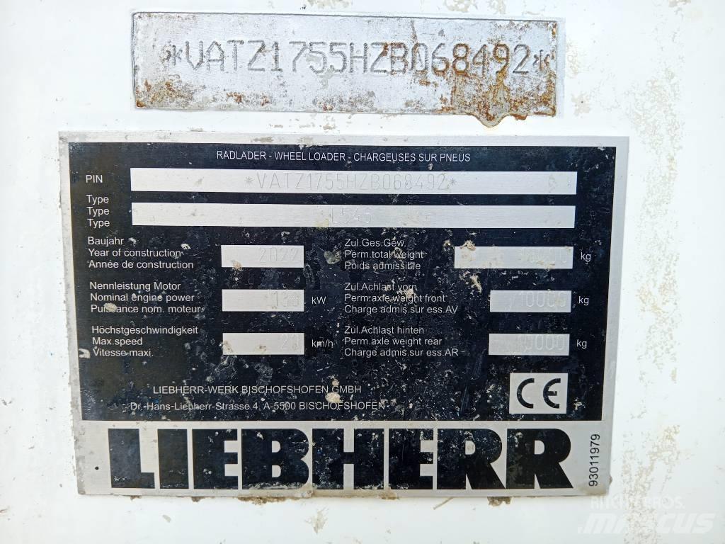 Liebherr L546 Φορτωτές με λάστιχα (Τροχοφόροι)