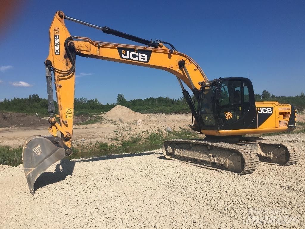 JCB JS 220 Εκσκαφείς με ερπύστριες