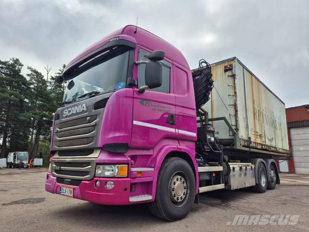 Scania R 410 Φορτηγά με Γερανό