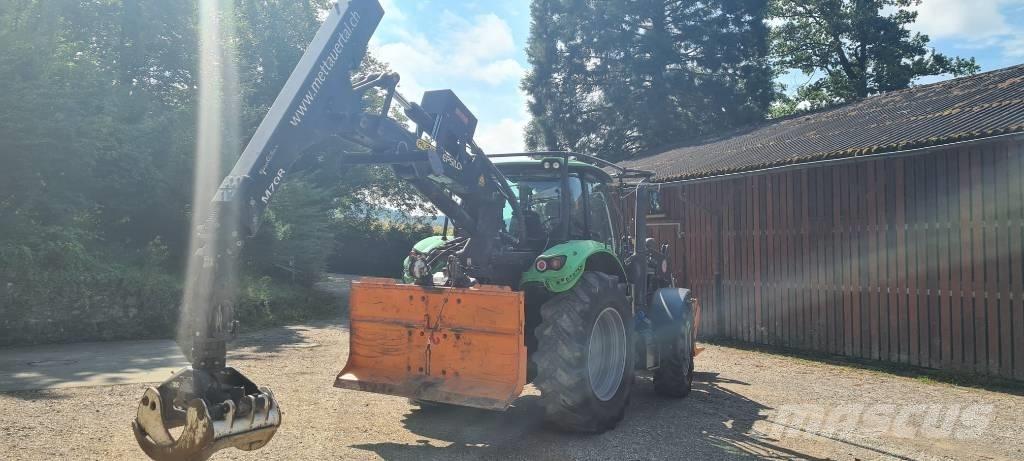 Deutz Agrotron 6155 Τρακτέρ δασοπονίας
