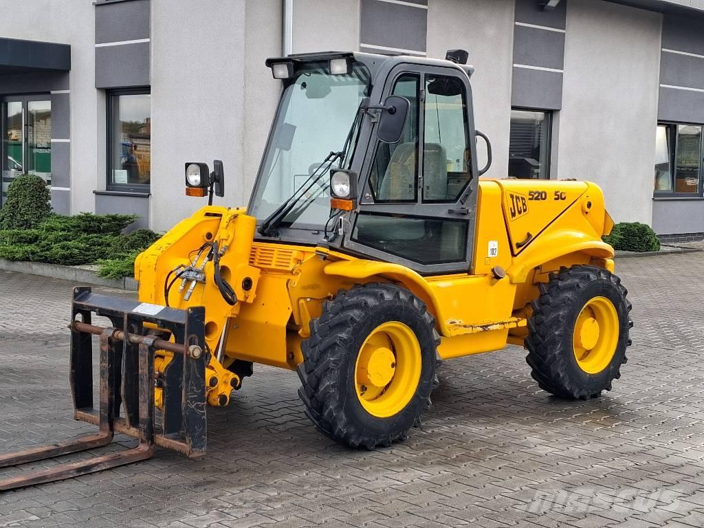 JCB 520-50 Συστήματα τηλεχειρισμού για τη γεωργία