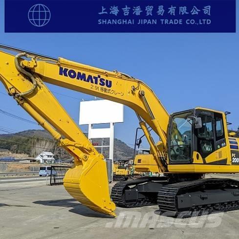 Komatsu PC 200 Εκσκαφείς με ερπύστριες