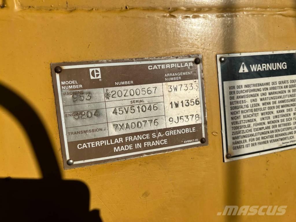 CAT 953 - Ripper Φορτωτές με ερπύστριες