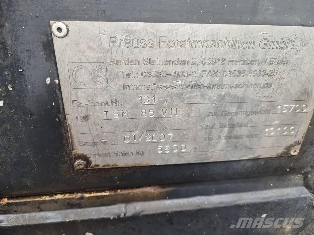 Preuss TBM 85 V.II Θεριζοαλωνιστικές μηχανές