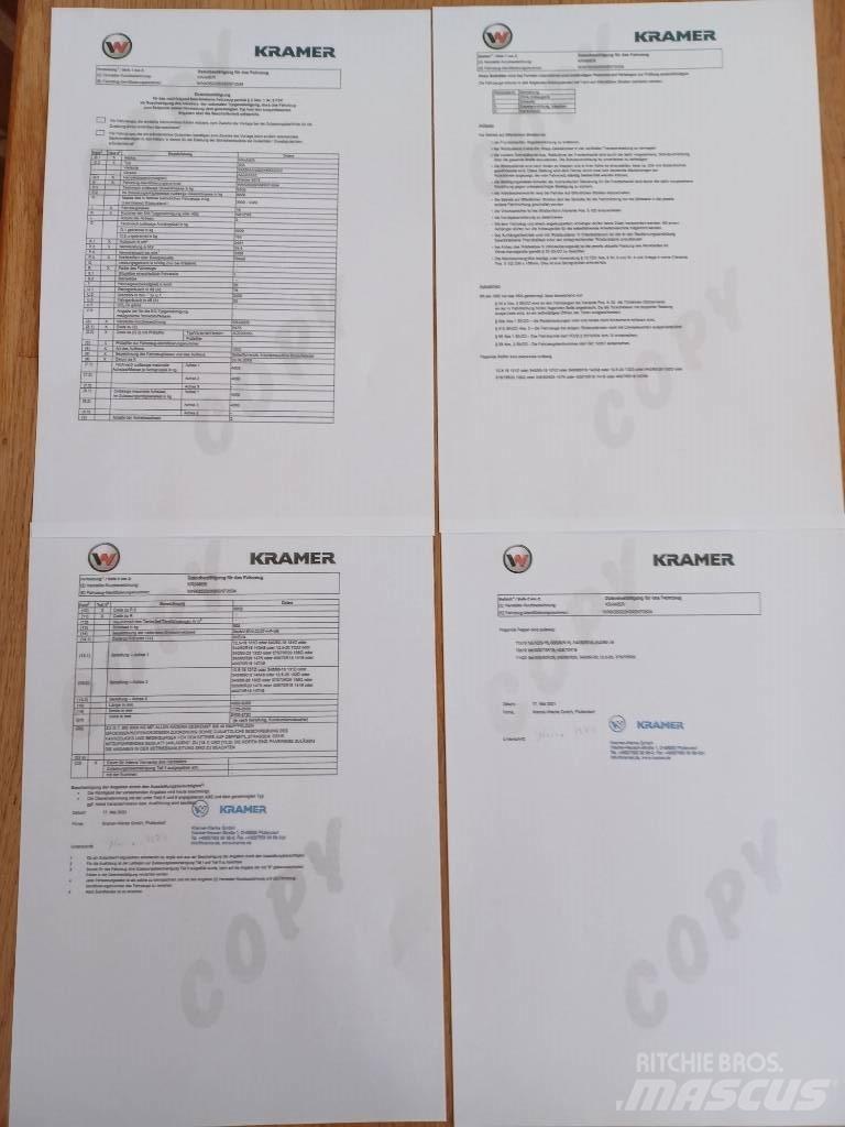Kramer 5075 Φορτωτές με λάστιχα (Τροχοφόροι)