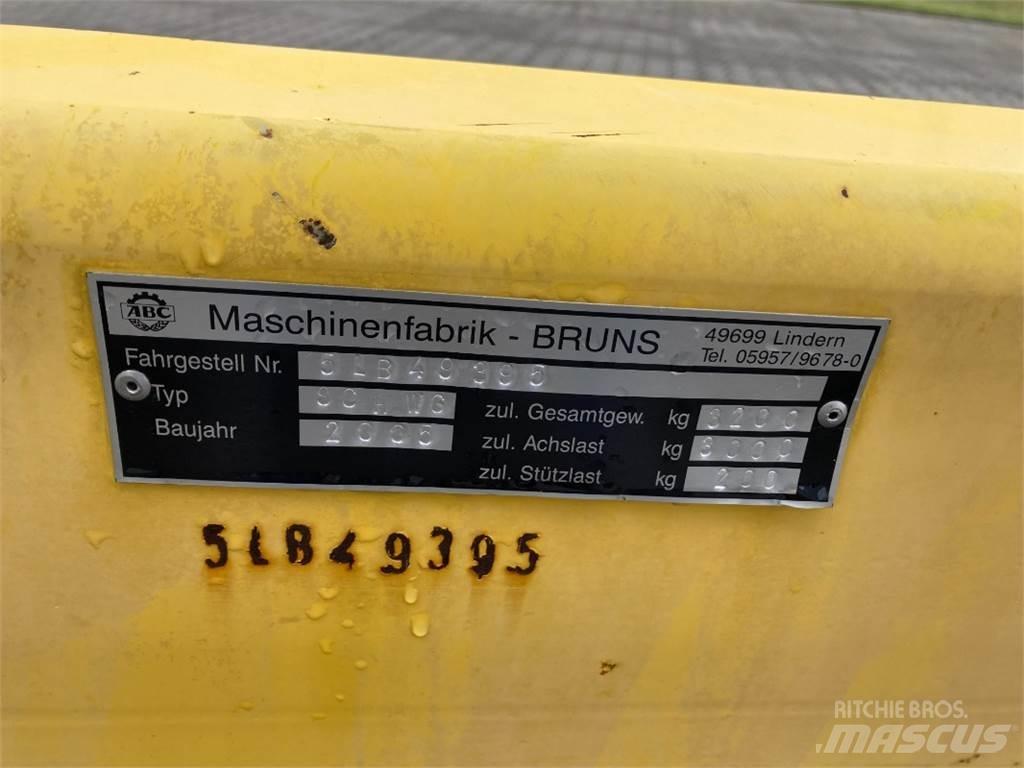 Bruns SW 7600 Εξαρτήματα θεριζοαλωνιστικών μηχανών