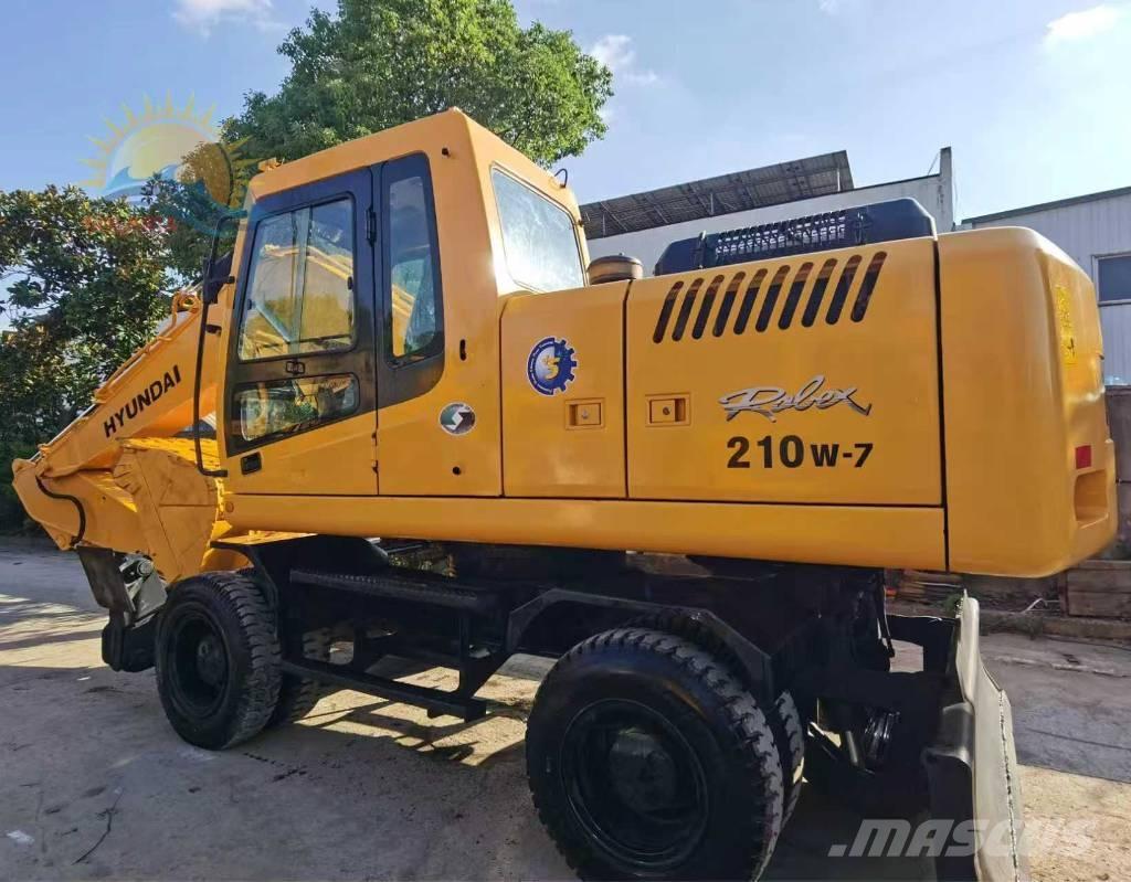 Hyundai r210w-7 Εκσκαφείς με τροχούς - λάστιχα