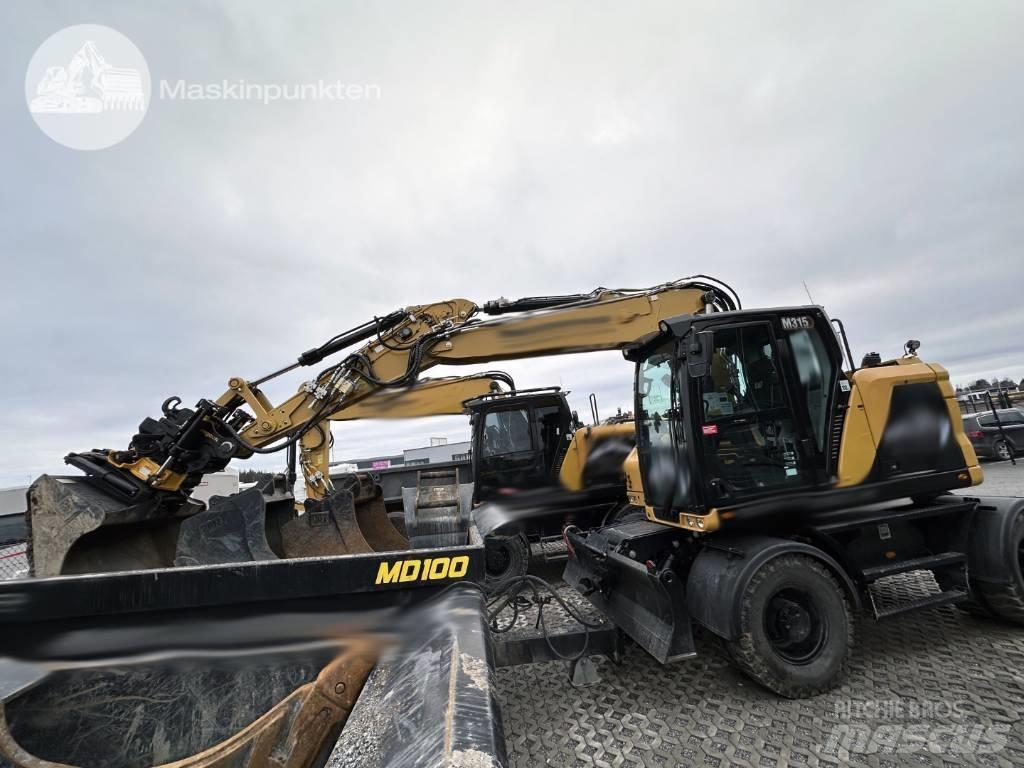 CAT M 315 Εκσκαφείς με τροχούς - λάστιχα