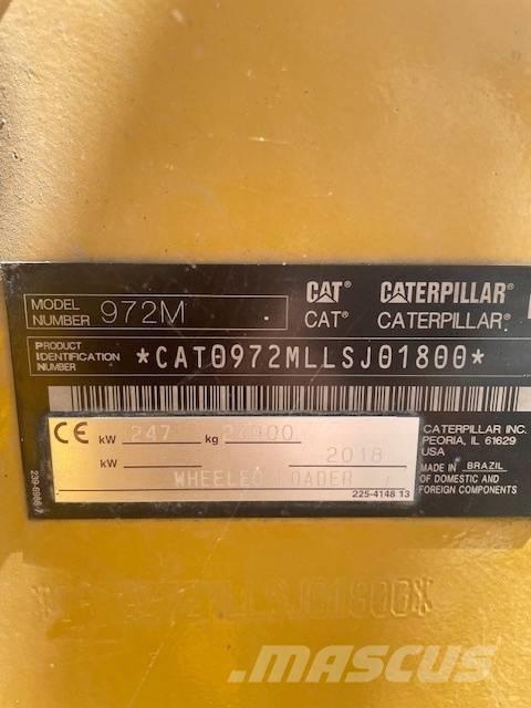 CAT 972 M Φορτωτές με λάστιχα (Τροχοφόροι)