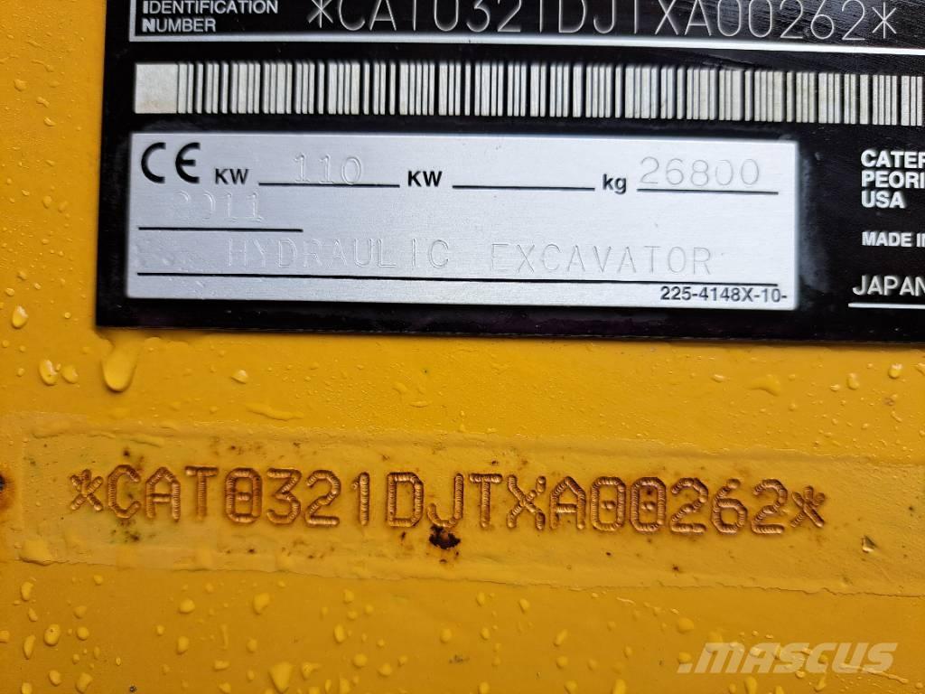 CAT 321 D Εκσκαφείς με ερπύστριες