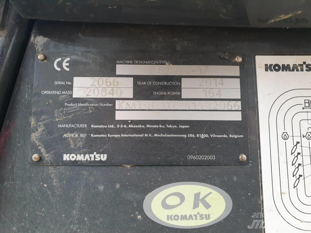 Komatsu D 65 WX-17 Μπουλντόζες με ερπύστριες