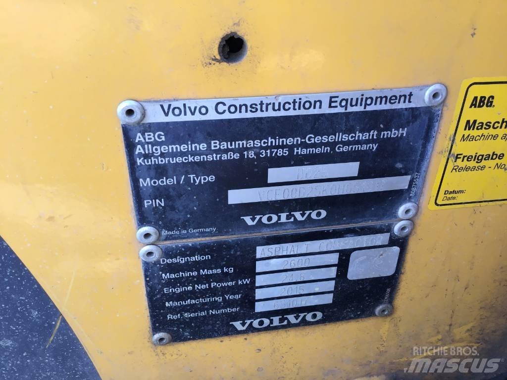Volvo DD 25 Οδοστρωτήρες διπλού κυλίνδρου