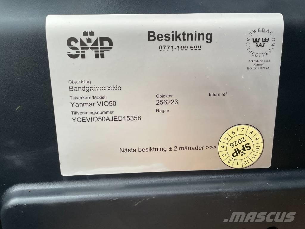 Yanmar Vio 50 Εκσκαφάκι (διαβολάκι) < 7t