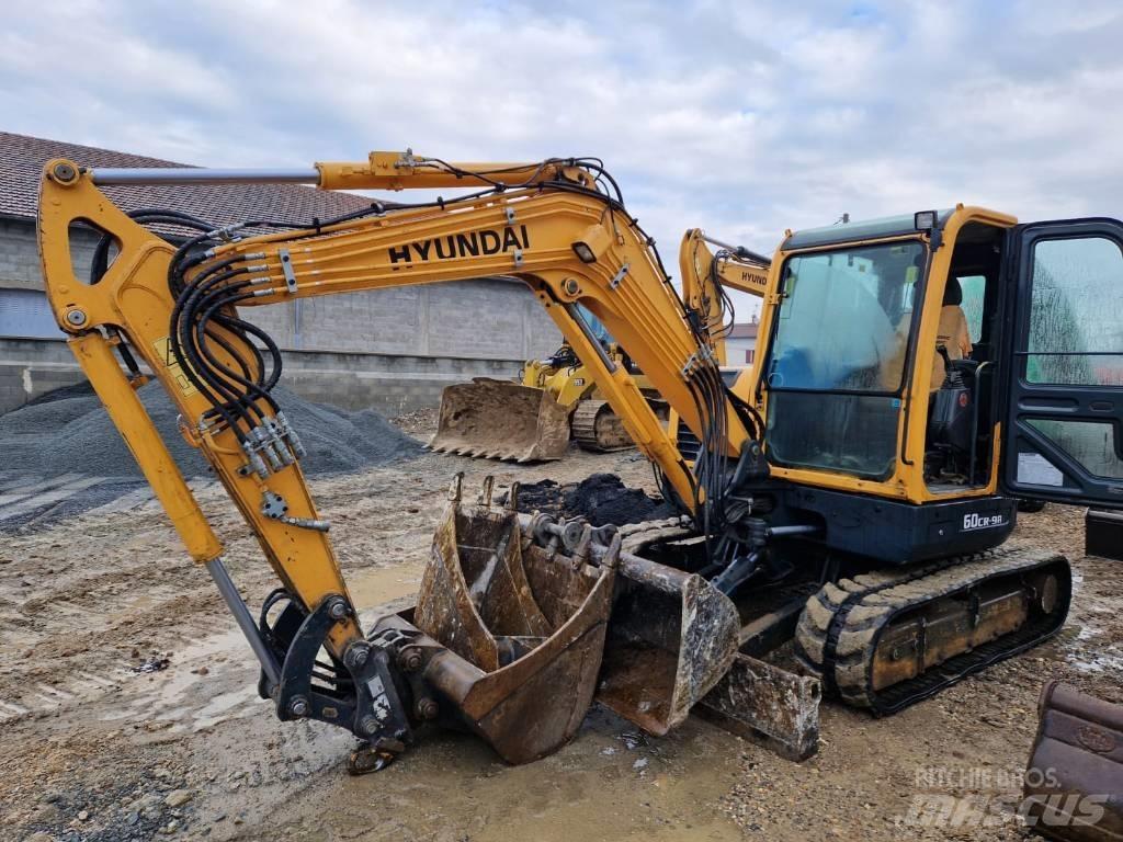 Hyundai R60CR-9A Εκσκαφάκι (διαβολάκι) < 7t