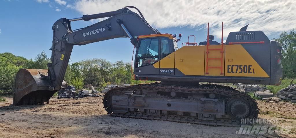 Volvo EC 750 E Εκσκαφείς με ερπύστριες