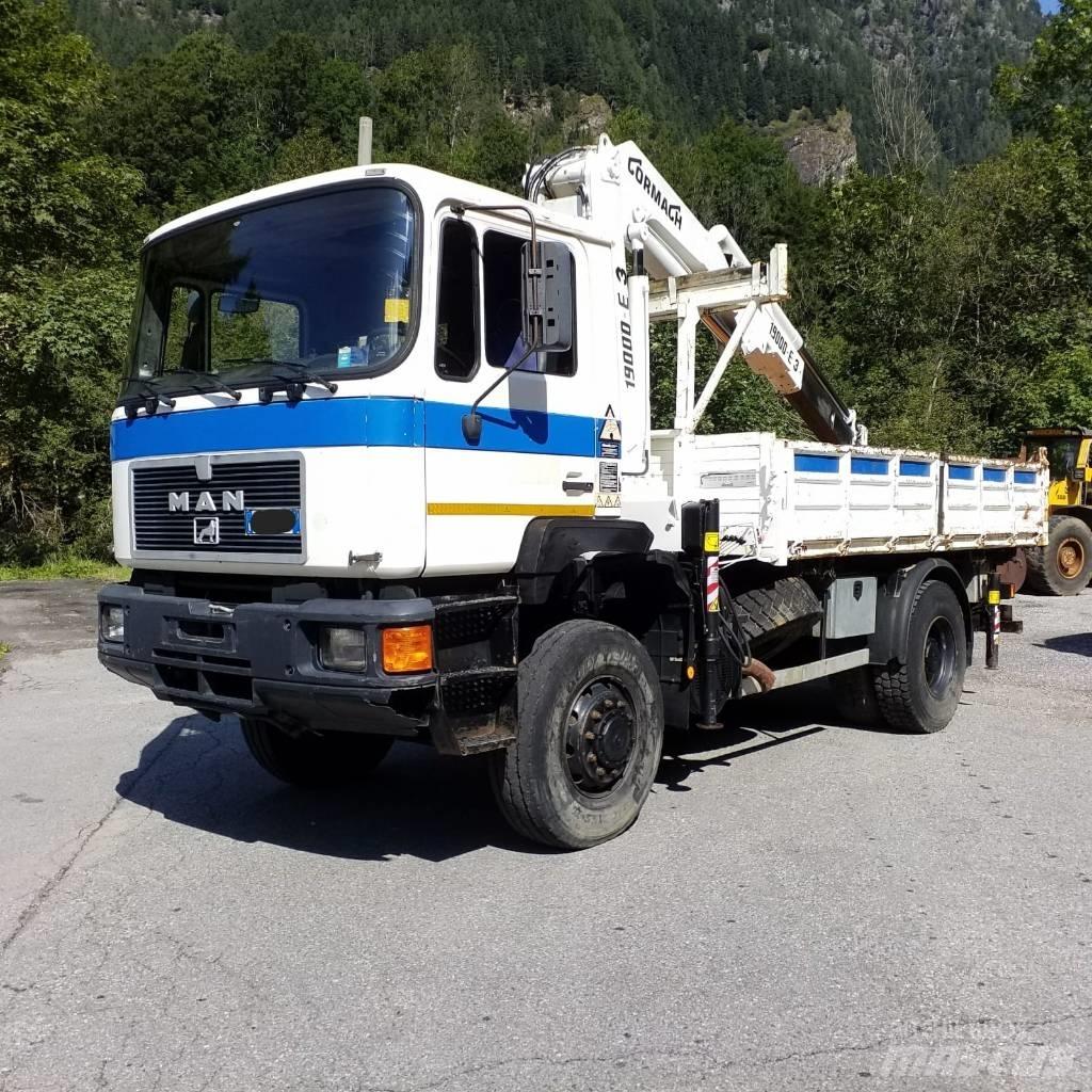 MAN 19.372 Φορτηγά Ανατροπή