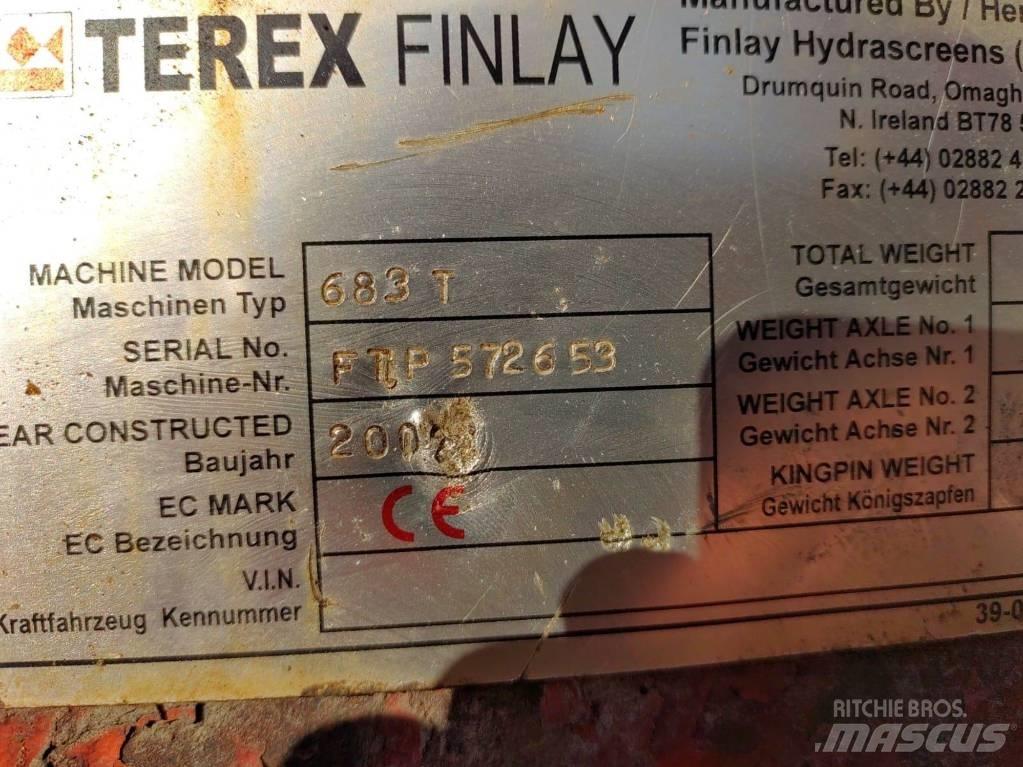 Finlay Terex 683 Κινητές μηχανές κοσκινίσματος