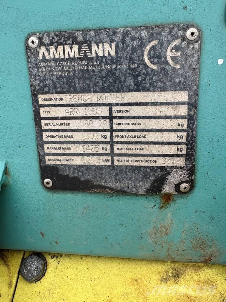 Ammann ARR 1585 Άλλοι κύλινδροι