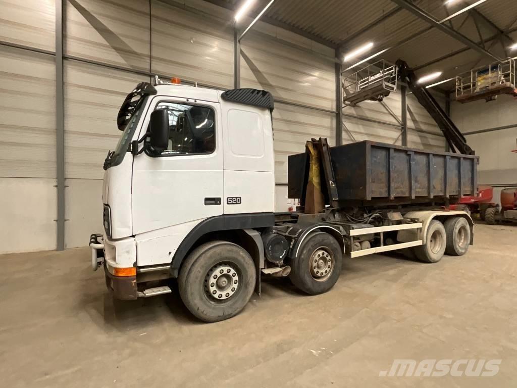 Volvo FH 16 520 8X4 Φορτηγά ανατροπή με γάντζο