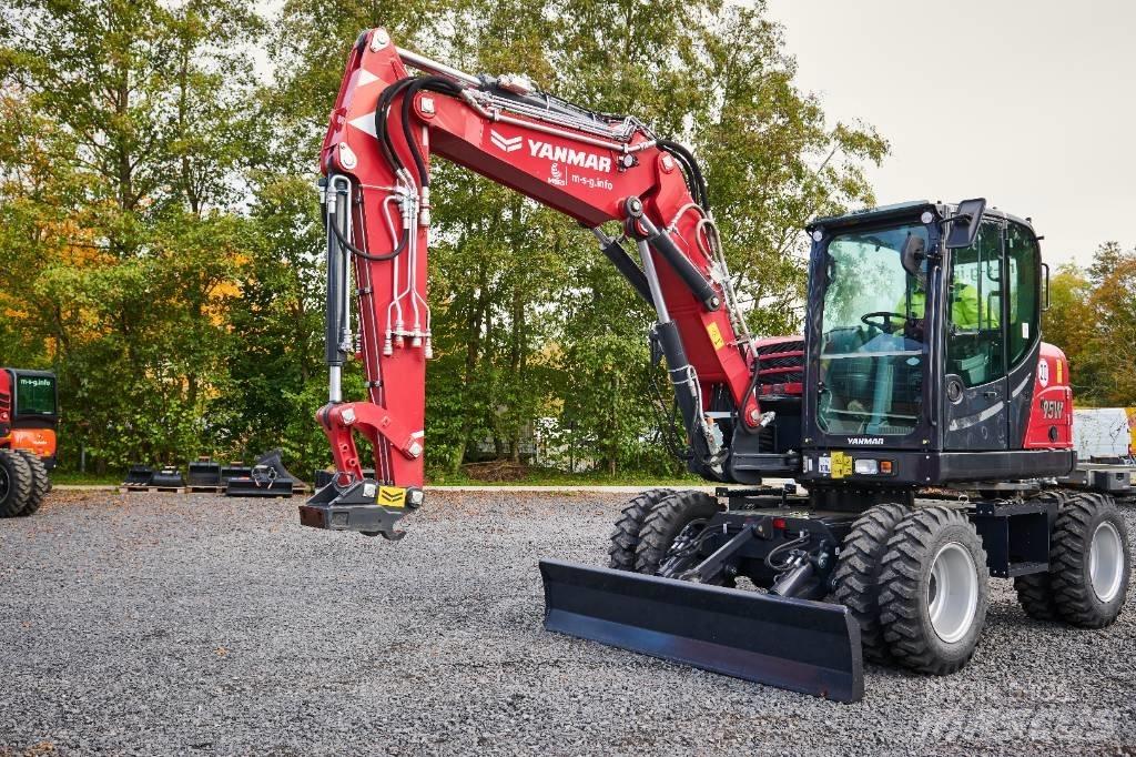 Yanmar B95W Εκσκαφείς με τροχούς - λάστιχα