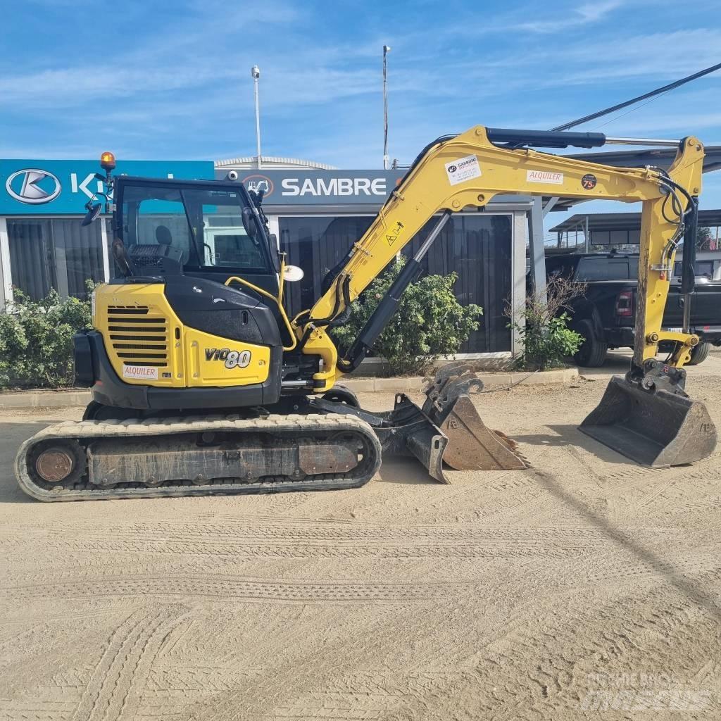 Yanmar Vio 80-1A Μίνι εκσκαφείς 7t - 12t