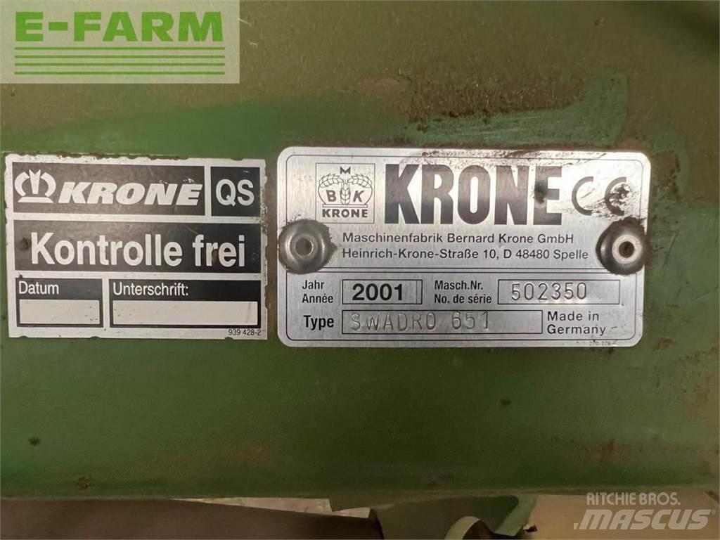 Krone Swadro 651 Αναμοχλευτήρες