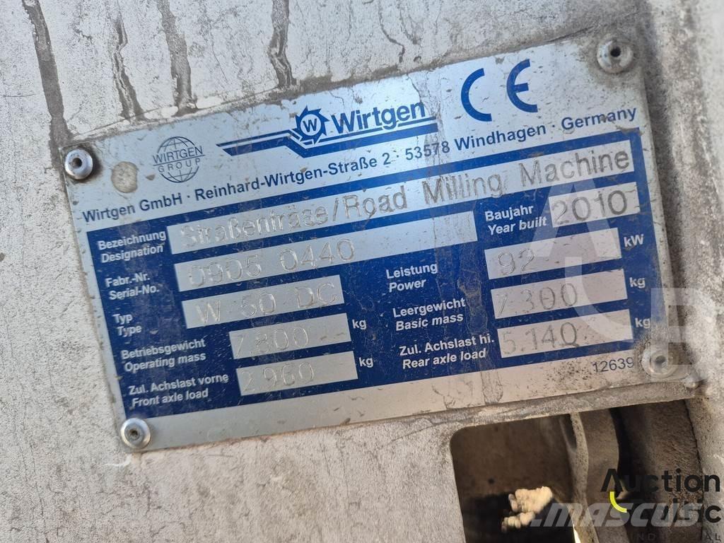 Wirtgen W50DC Επεξεργασίας επίστρωσης ασφάλτου