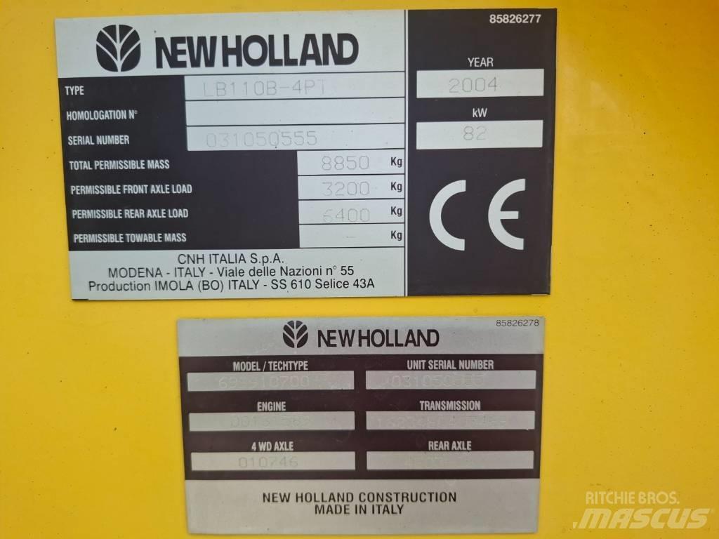 New Holland LB 110 B Εκσκαφείς Φορτωτές τύπου JCB