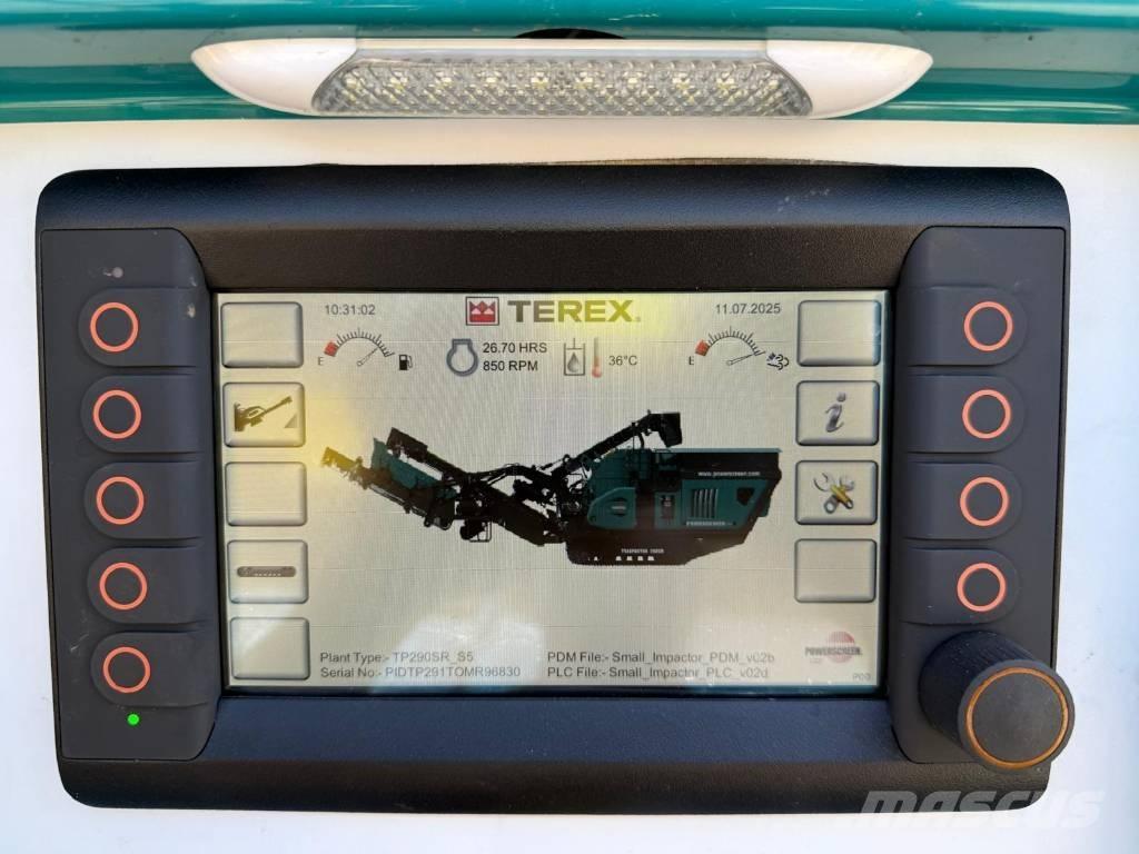 Powersceen TP290SR Κινητοί σπαστήρες