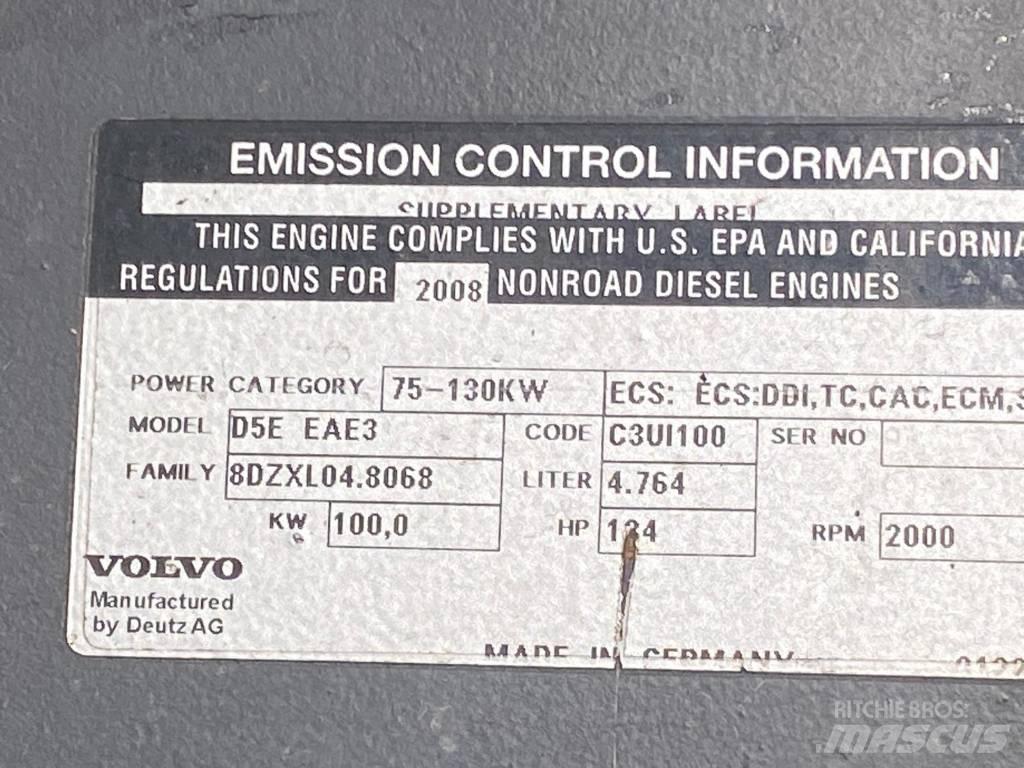 Volvo EW 140 C Εκσκαφείς με τροχούς - λάστιχα