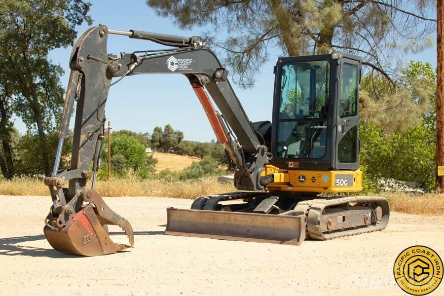 DEERE 50G Εκσκαφάκι (διαβολάκι) < 7t