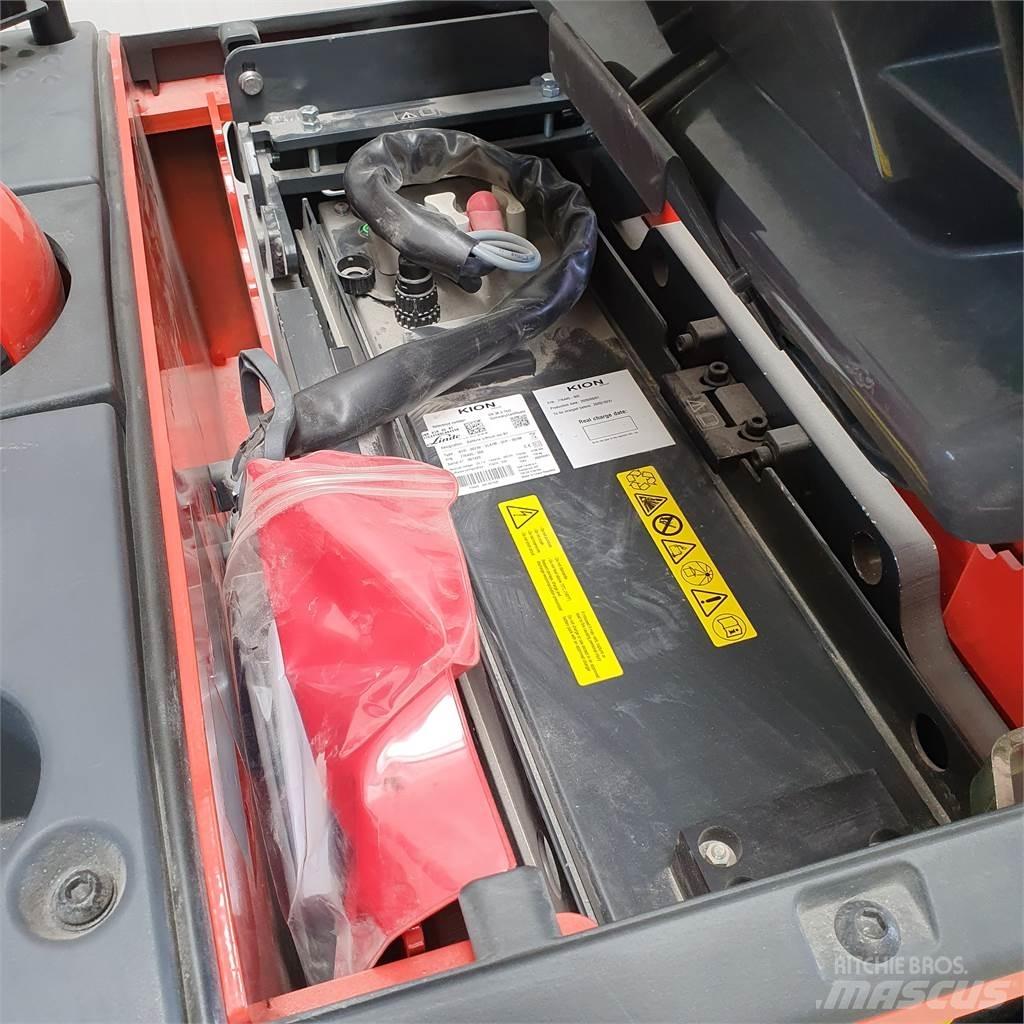 Linde D12AP Παλετοφόρα πεζού χειριστή με ιστό