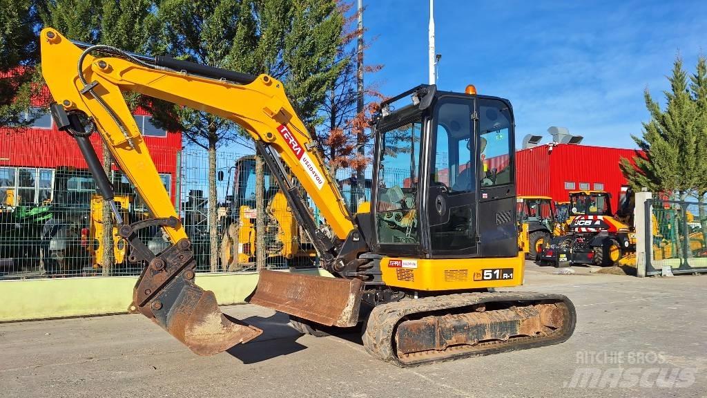 JCB 51 R-1 Εκσκαφάκι (διαβολάκι) < 7t