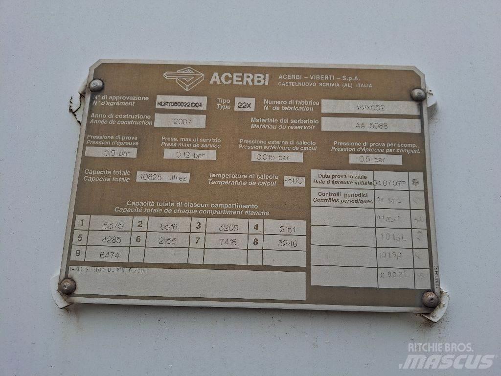 Acerbi ASO64003SP Ημιρυμούλκες βυτίων