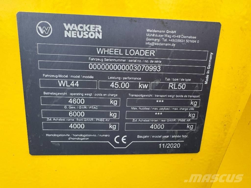 Wacker Neuson WL44 Φορτωτές με λάστιχα (Τροχοφόροι)