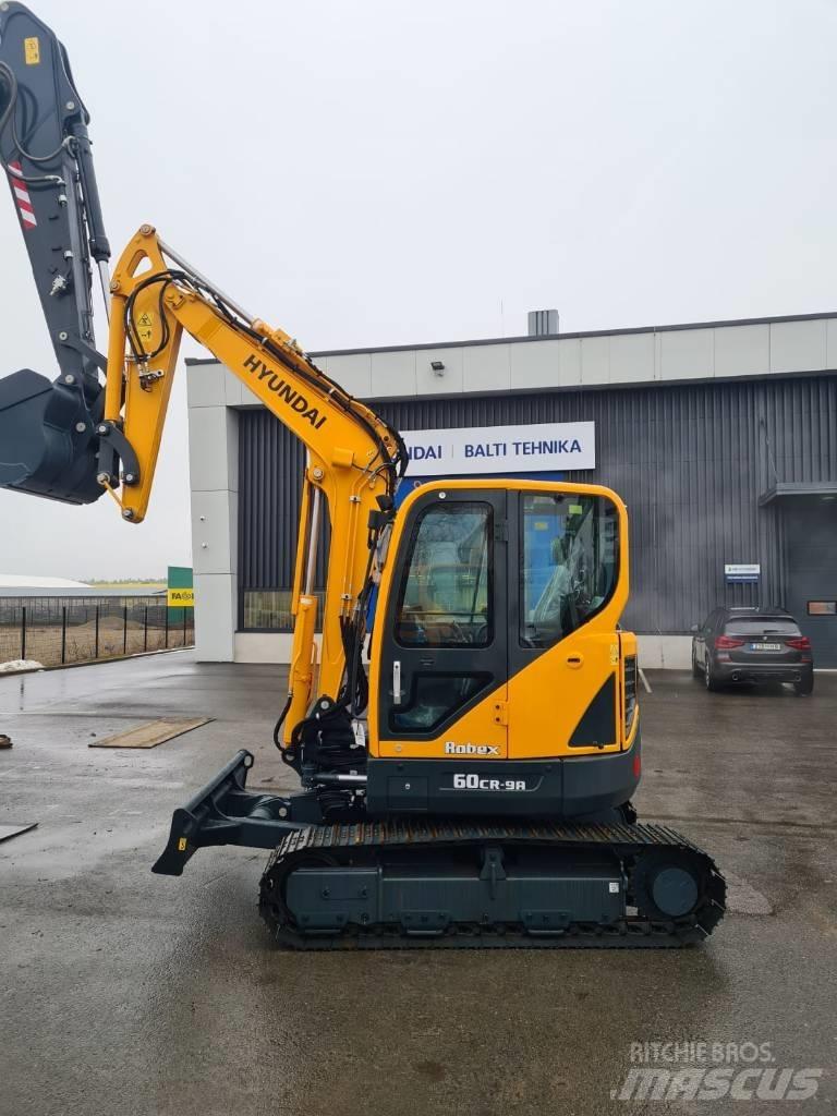 Hyundai R60CR-9A Εκσκαφάκι (διαβολάκι) < 7t