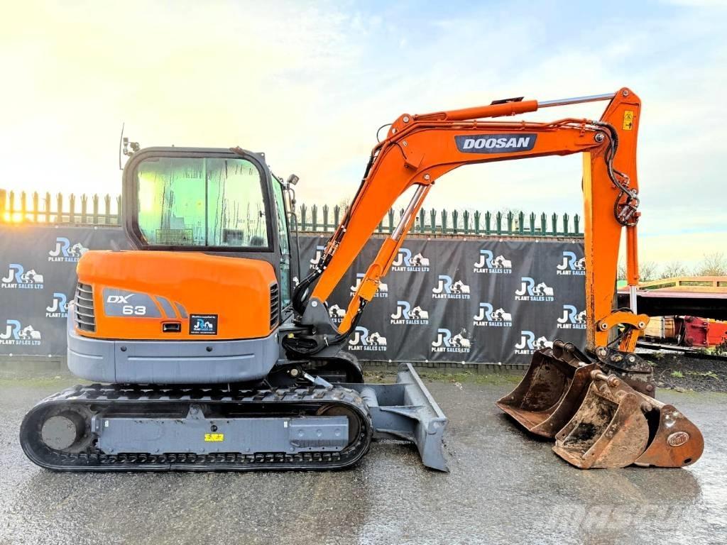 Doosan DX 63-3 Εκσκαφείς με ερπύστριες