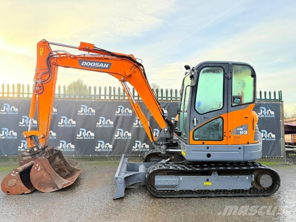 Doosan DX 63-3 Εκσκαφείς με ερπύστριες